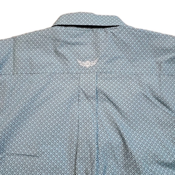 NWT Ariat Men's Performance Stretch Medium Long Sleeve Shirt Button Down Western - Picture 12 of 12